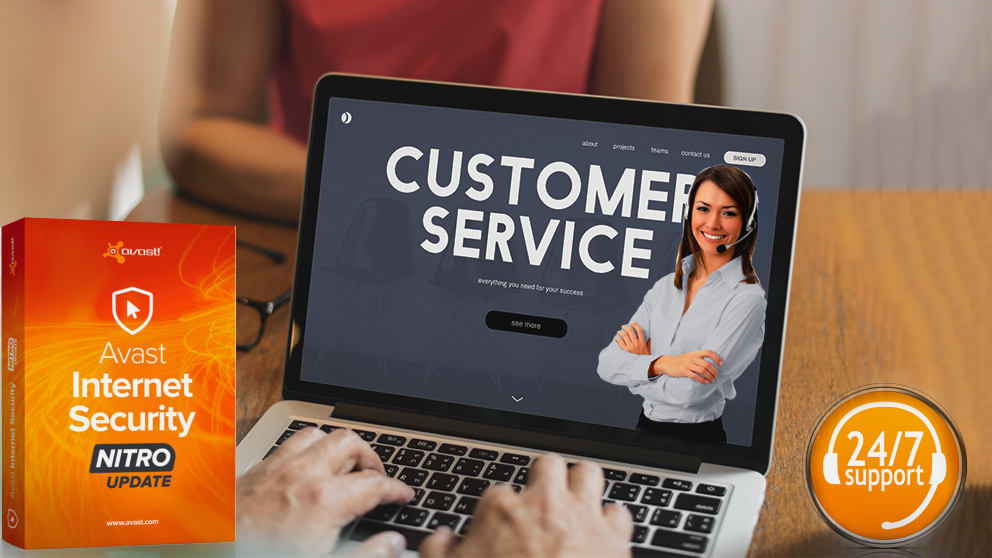 Avast 24/7 Customer Care Service