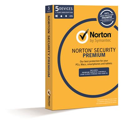 Norton Security Premium Household (5 Devices/1 Year)