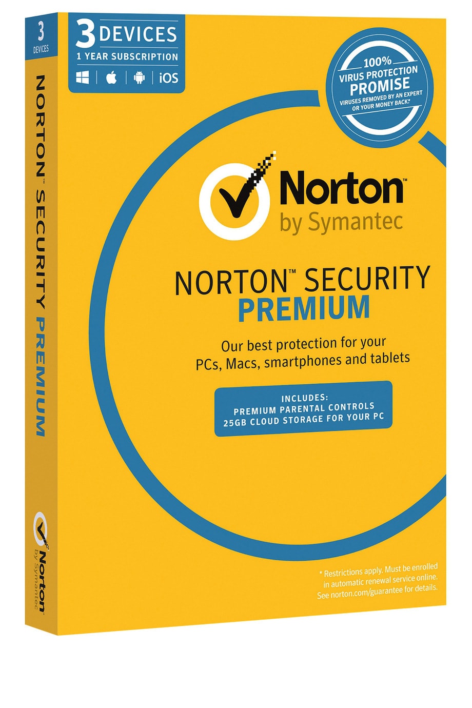 Norton Security Premium Multi Device (3 Devices/1 Year)